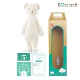 Thú bông len Bobicraft - Gấu cái đứng - bộ Platinum - Đồ chơi an toàn Quà tặng bé