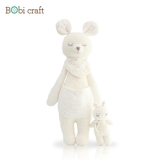 Thú bông len Bobicraft - Kangaroo mẹ và con đứng - bộ platinum - Đồ chơi an toàn Quà tặng bé