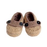 Quần áo trẻ em Bobicraft - Giày len Kangaroo Karo (L) - Cotton hữu cơ organic an toàn