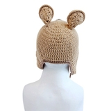 Quần áo trẻ em Bobicraft - Nón len Kangaroo Karo (L) - Cotton hữu cơ organic an toàn