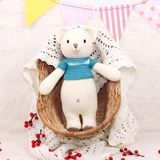 Thú bông len Bobicraft - Gấu Bobbie mũm mĩm - Đồ chơi an toàn Quà tặng bé