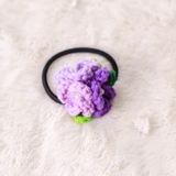 Thú bông len Bobicraft - Hoa tím buộc tóc - Đồ chơi an toàn Quà tặng bé