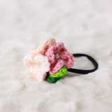 Thú bông len Bobicraft - Hoa hồng buộc tóc - Đồ chơi an toàn Quà tặng bé