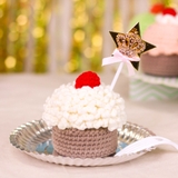 Thú bông len Bobicraft - Bánh CupCake Vani - Đồ chơi an toàn Quà tặng bé