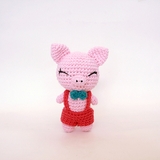 Thú bông len Bobicraft - Andy & Cherry Couple - Đồ chơi an toàn Quà tặng bé