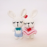 Thú bông len Bobicraft - Cody & Cara Couple - Đồ chơi an toàn Quà tặng bé