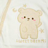 Quần áo trẻ em Bobicraft - Bộ đồ liền thân bodysuit Romper bỉm gấu bé trai bé gái  - Cotton hữu cơ organic an toàn
