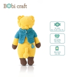 Thú bông len Bobicraft - Sư tử Leo đứng (M) - Bộ màu - Đồ chơi an toàn Quà tặng bé