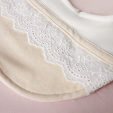 Quần áo trẻ em Bobicraft - Yếm phối ren - Cotton hữu cơ organic an toàn