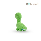 Thú bông len Bobicraft - Khủng long cổ dài Brachio lục lạc - Đồ chơi an toàn Quà tặng bé