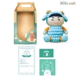 Thú bông len Bobicraft - Cừu Xanh Kể Chuyện - Đồ chơi an toàn Quà tặng bé
