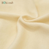 Quần áo trẻ em Bobicraft - Áo đầm cổ lá sen 2 lá cổ - Cotton hữu cơ organic an toàn