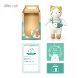 Thú bông len Bobicraft - Mèo Quý Mão - Đồ chơi an toàn Quà tặng bé