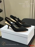 D888-165 Dior sandal cao gót 1cm , 6cm , 10cm siêu cấp