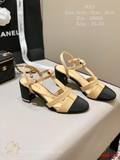 K62-158 Chanel sandal cao gót 2cm , 7cm , 9cm siêu cấp