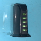 Hub Sạc Điện Thoại Để Bàn 5 Cổng USB Có Đèn LED Hiển Thị