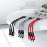 Cáp sạc nhanh 3 đầu