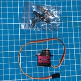 Servo tím đen MG90S 100% nhông kim loại - 360 độ