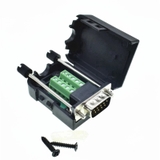 Đầu nối không hàn lỗ cắm DB9 và đầu cắm D-SUB 9 - Đực