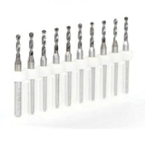 Bộ 10 mũi khoan CNC đường kính từ 0.3-3.0mm