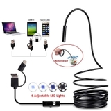 Camera nội soi cắm máy tính và điện thoại