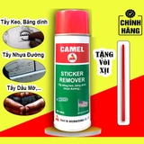 Chai Xịt Tẩy Keo Đa Năng CAMEL 450ml - Tẩy Keo 3M, Băng Dính, Nhựa Đường, Dầu Mỡ