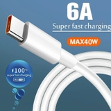 Dây Cáp Sạc điện thoại USB Loại Type C 6A 40W