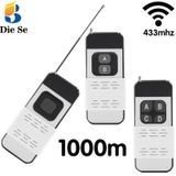 Điều Khiển Từ Xa Không Dây 433Mhz 4 Nút 1527 1000M