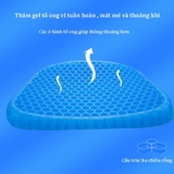 Đệm lót ghế thoáng khí bằng cau su