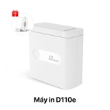 Máy In Nhiệt Mini Cầm Tay D110e Bluetooth In Tem Nhãn, QR Code, Barcode, Sticker, Ghi Chú Không Mực