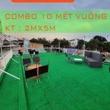 thảm cỏ sân vườn 2cm - Khổ cắt 2mx5md