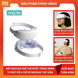 Máy massage mắt bấm huyệt miLife E4 Pro, Massage Bấm Huyệt đa điểm, kết nối bluetooth
