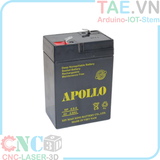 Bình Ắc Quy Apollo 6v 4.0Ah