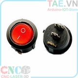 Công Tắc Bập Bênh On/Off 23mm Có Đèn