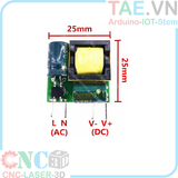 Mạch Nguồn Xung AC-DC 12VDC 4.8W