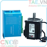 Combo Stepping motor 86HSE4N  4.5N.M+ Driver HSB86H