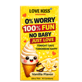Bao cao su LOVE KISS MAXXMEN Vanilla hộp 10 cái , Siêu mỏng 0.02mm trải nghiệm chân thật, an toàn tuyệt đối