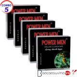 Bao Cao Su Power Men Cá Ngựa ( Combo 5 hộp x 3 cái )