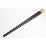 Đũa trắc đen vuông đầu bọc đồng - hộp 10 đôi