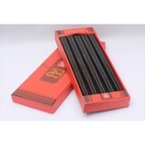 Đũa gỗ Mun sừng đầu vuông - hộp 10 đôi