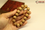 Vòng gỗ Đàn Hương Ấn Độ 14mm - 15 hạt trên 100 năm tuổi
