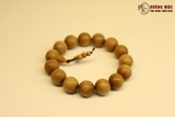 Vòng gỗ Đàn Hương Ấn Độ 14mm - 15 hạt trên 100 năm tuổi