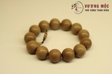 Vòng tay gỗ đàn hương ấn độ 20mm - 12 hạt trên 100 năm tuổi