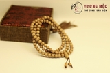 Vòng gỗ đàn hương Ấn Độ 06mm - 108 hạt trên 100 năm tuổi