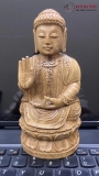 Tượng phật gỗ Đàn Hương Ấn Độ  - 15cm