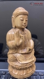 Tượng phật gỗ Đàn Hương Ấn Độ  - 15cm