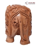 Tượng voi gỗ Đàn Hương chạm khắc tinh xảo, quà tặng bằng gỗ