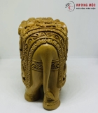 Voi chạm khắc gỗ đàn hương