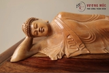 Tượng gỗ đàn hương chạm khắc khắc Đức Phật Nhập Niết Bàn