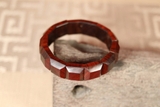 VÒNG TAY GỖ TỬ ĐÀN LÁ NHỎ ẤN ĐỘ – BẢN DẸT LÁCH VUÔNG 16MM
